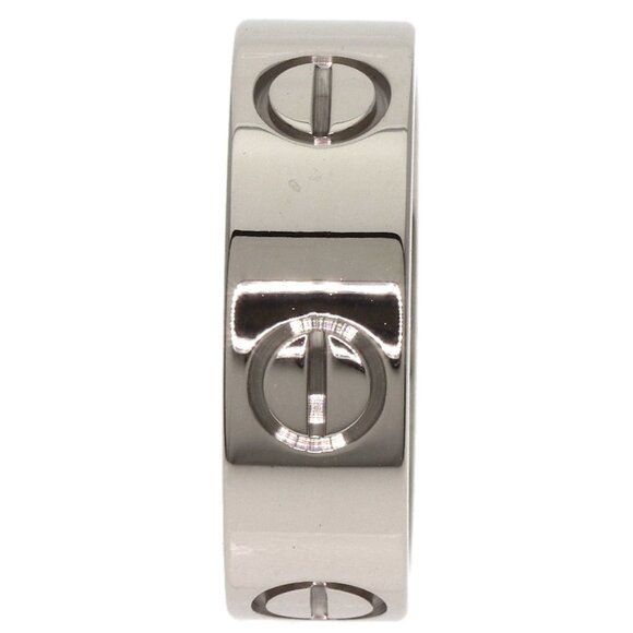 CARTIER 18k White Gold Love Ring #48 - Picture 3 of 7